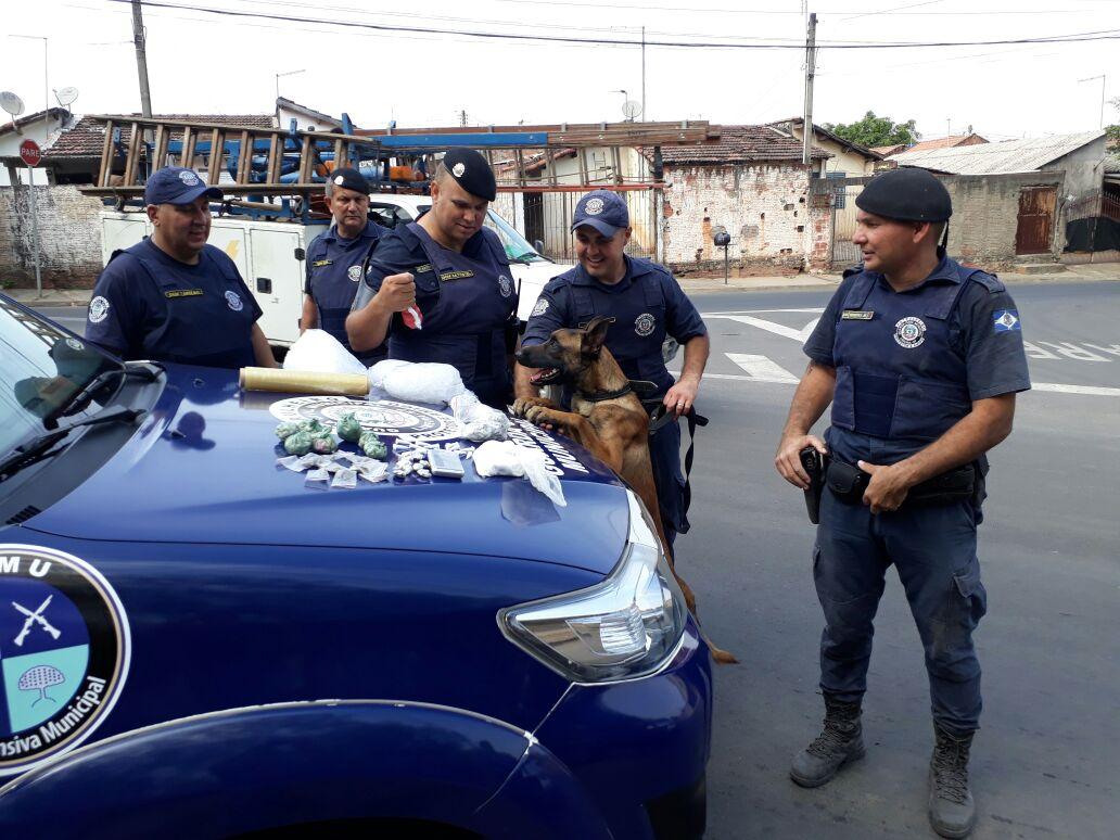 C O Da Gcm Localiza Drogas No Ab Lio Pedro Em Limeira