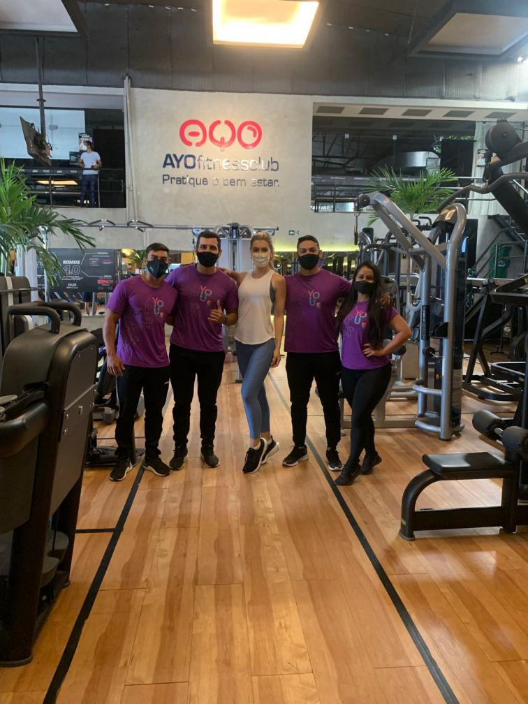 Fonte Assessoria De Imprensa Ayo Fitness Club Capuchino Press