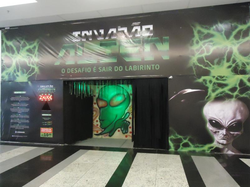 Portal do Alien - Um Labirinto de Terror - Shopping Conquista Sul