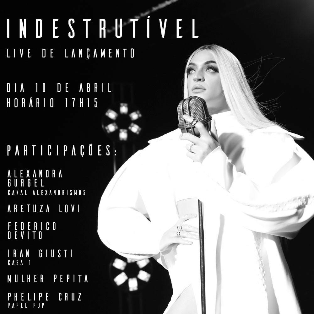 Pabllo Vittar lança clipe de 