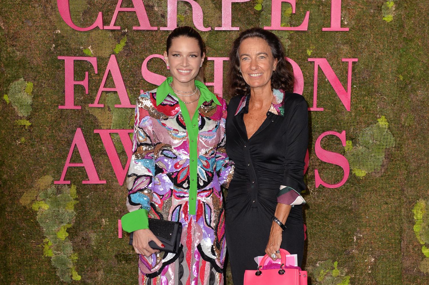 Helena Bordon é embaixadora de Emilio Pucci no Green Carpet Awards