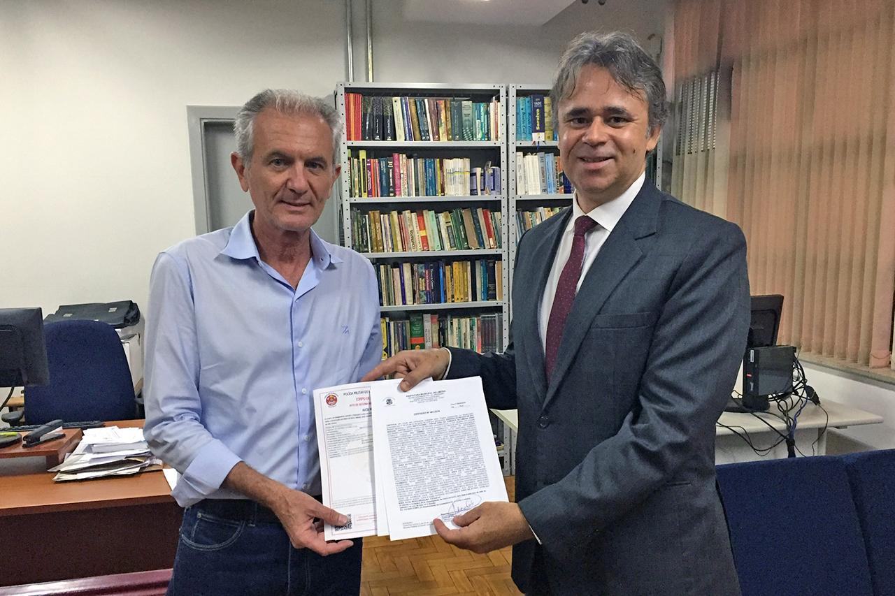 Prefeito de Limeira garante documentação para abertura do novo fórum