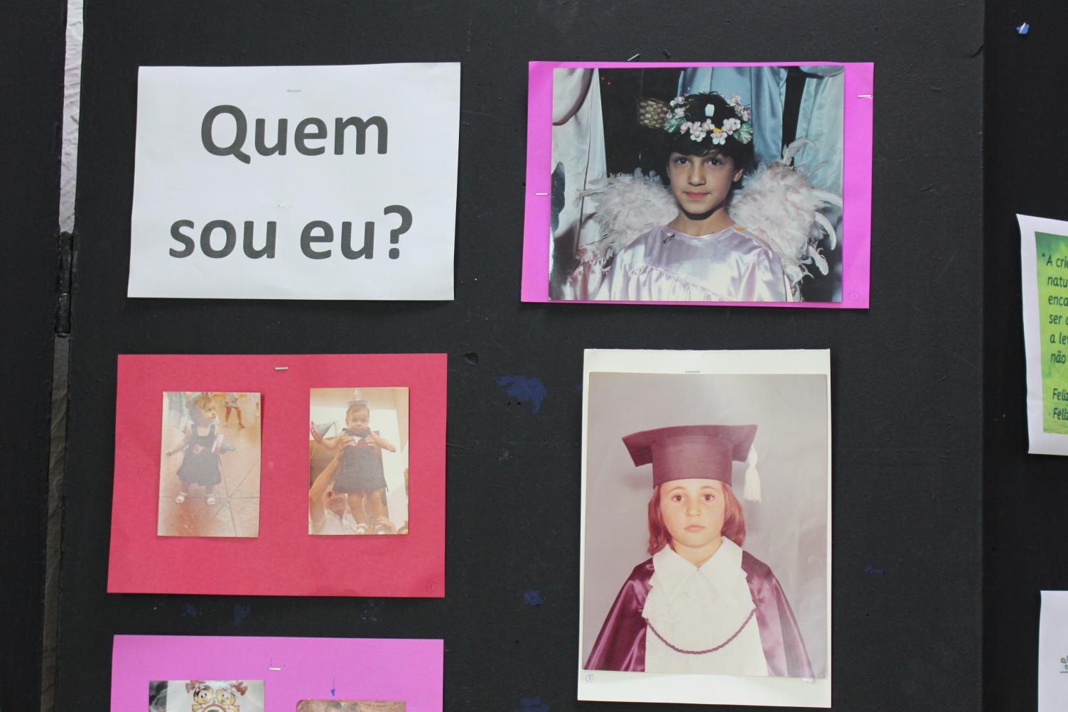 Exposição no Acadêmico mostra fotos de professores quando eram crianças