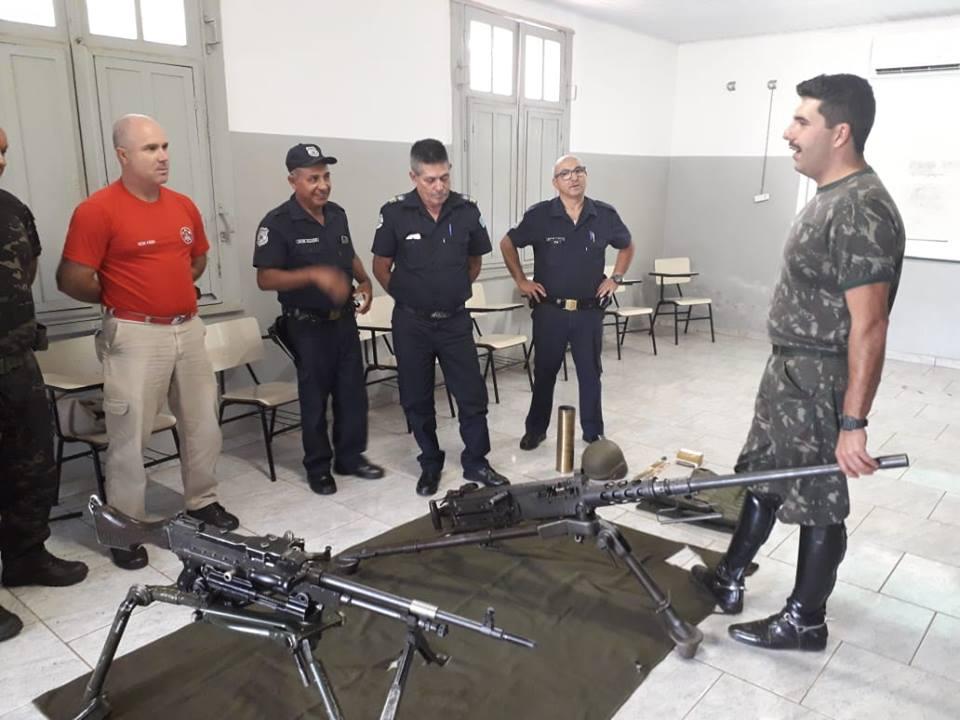 Guarda Municipal de Cordeirópolis recebe instrução do Exército Brasileiro