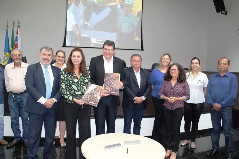 Evento histórico em Cordeirópolis marca a assinatura do contrato para a construção da nova represa