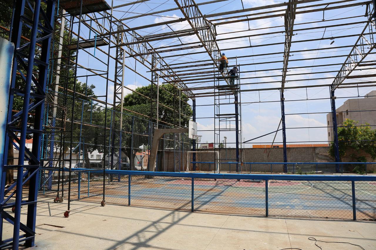 Obras prosseguem no Centro Comunitário do Jardim Ouro Verde em Limeira