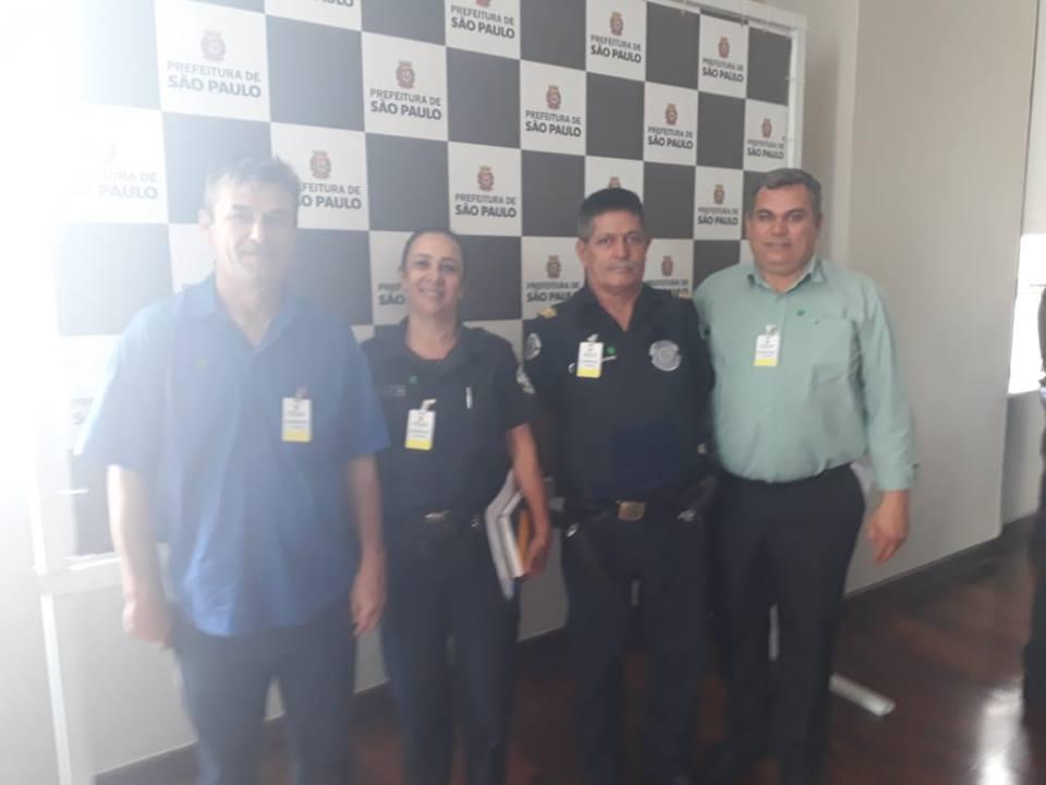 Representantes da Guarda Municipal de Cordeirópolis participam de encontro na Secretaria Estadual de Segurança Pública em São Paulo