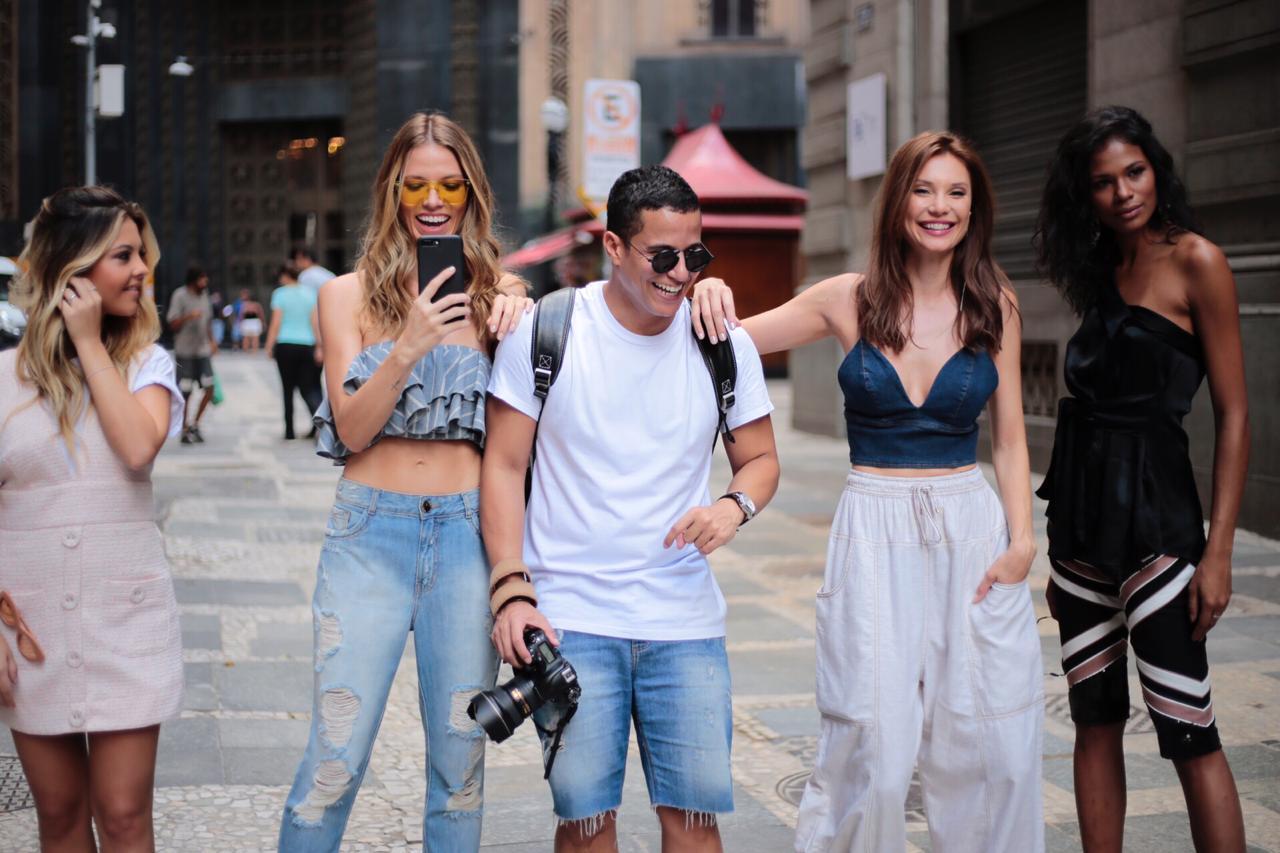 Emerson Lima incentiva a arte pelas ruas de São Paulo com celebridades do mundo fashion