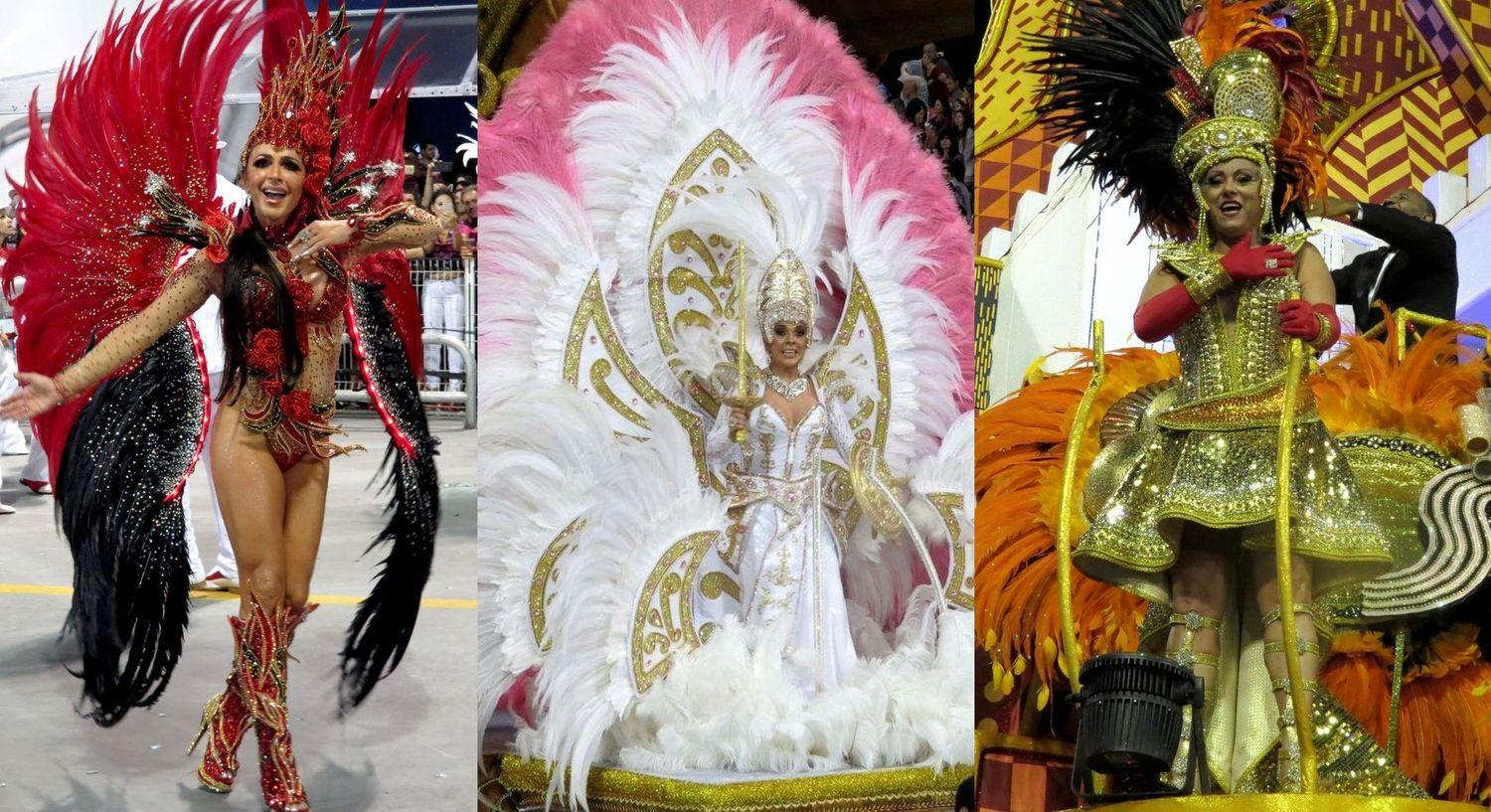 A beleza e o poder feminino abrilhantando o Carnaval Paulistano