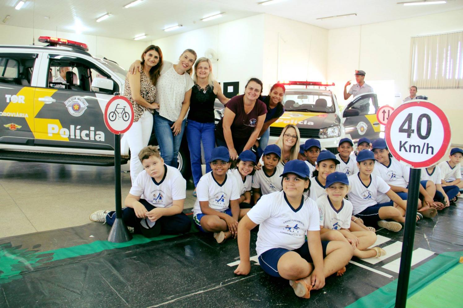 Alunos participarão de projeto educacional de trânsito em Cordeirópolis
