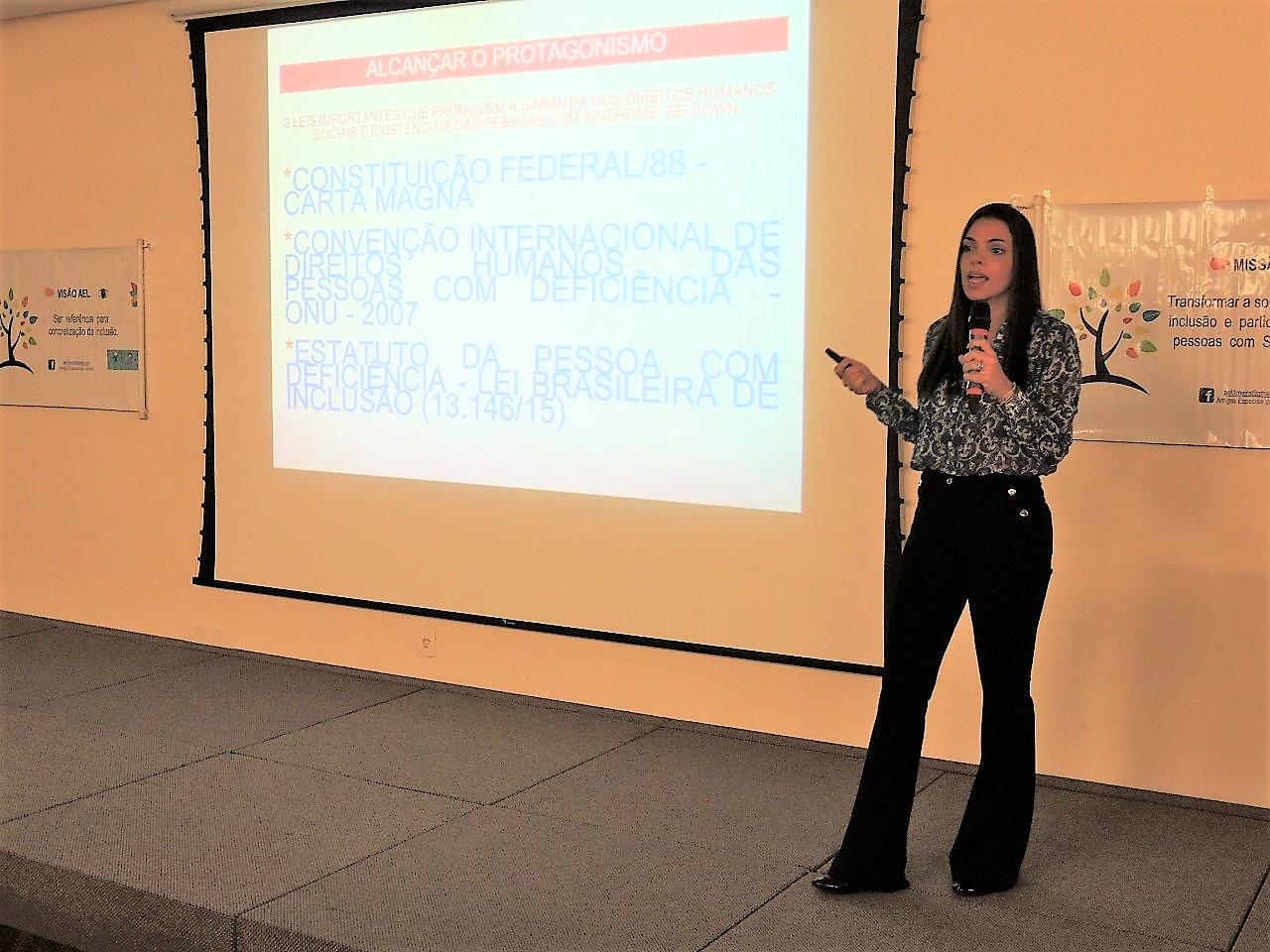 Palestras sobre velhice e leis encerram Semana da síndrome de Down em Limeira