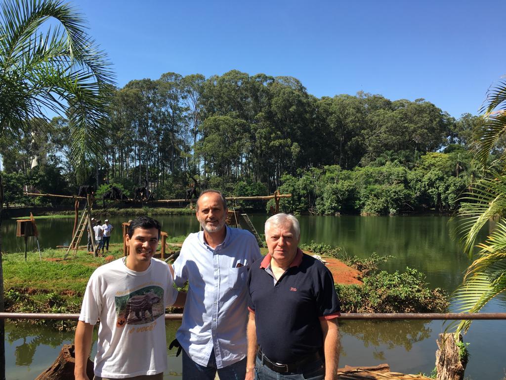 Equipe técnica do Zoo de Limeira visita Americana