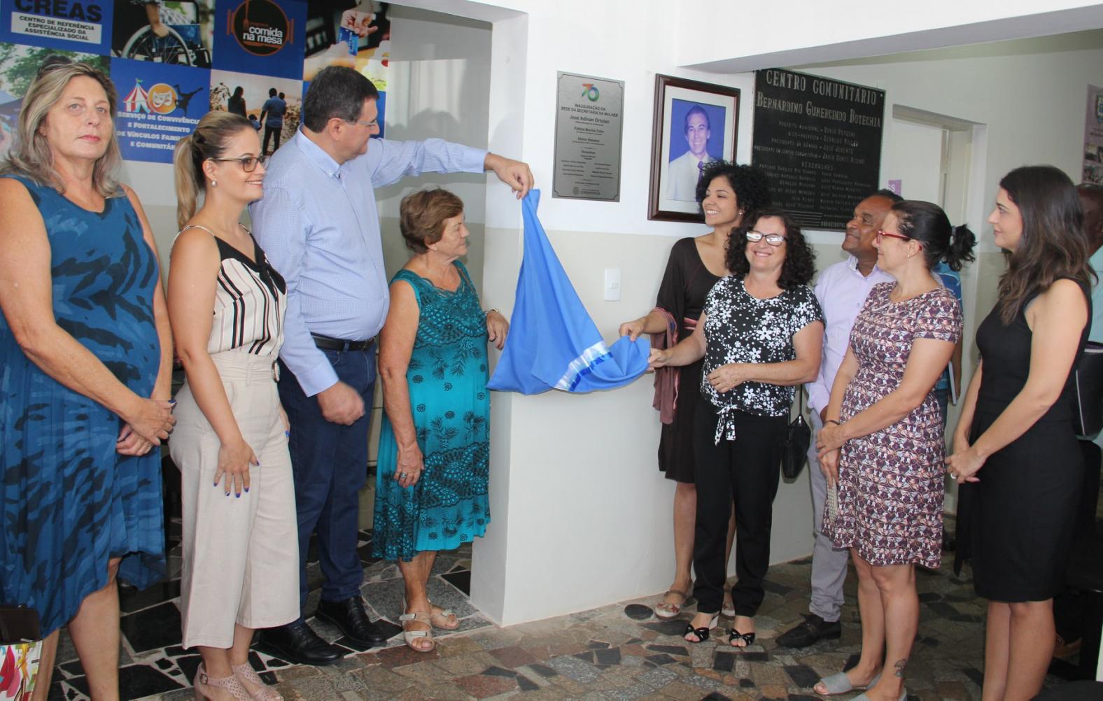 Inauguração da Secretaria da Mulher e lançamento de projetos são comemorados em Cordeirópolis
