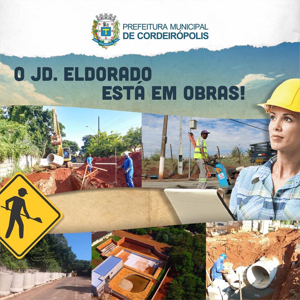 Jardim Eldorado em Cordeirópolis vira canteiro de obras e população já nota melhorias