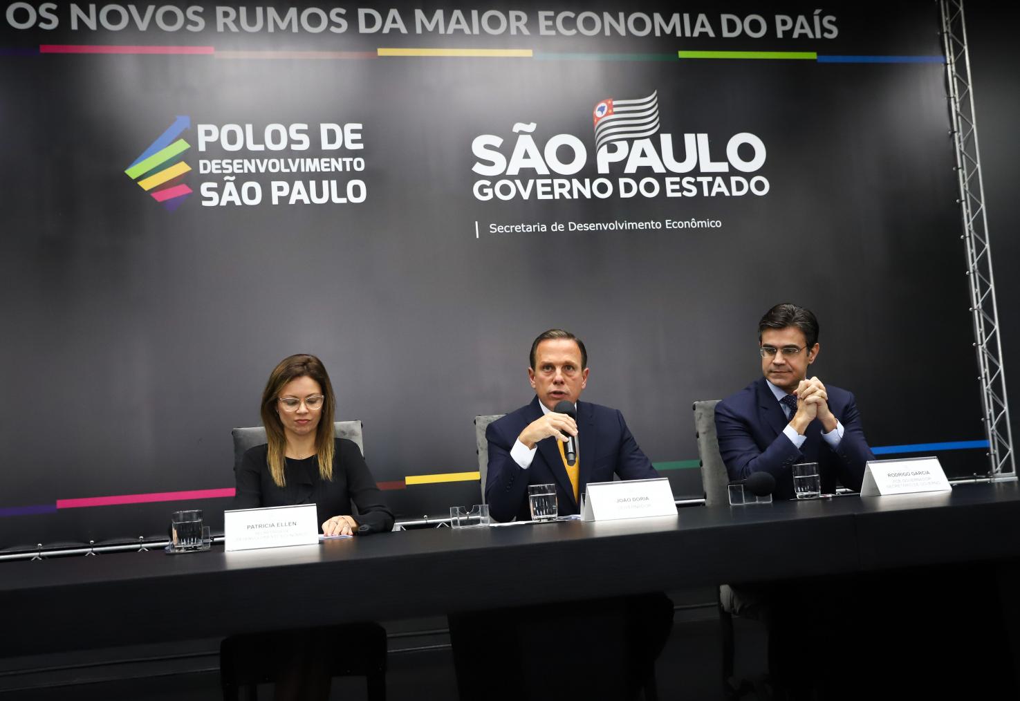 Governo de SP anuncia 11 polos de desenvolvimento econômico com pacote de benefícios setoriais para a indústria
