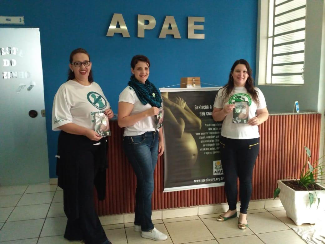 Apae Limeira alerta para os perigos do álcool na gestação
