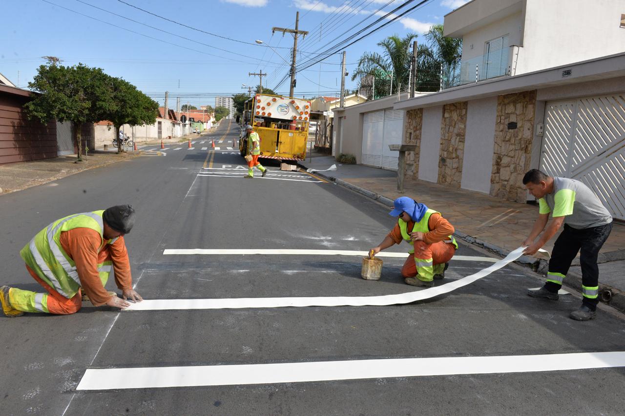 Prefeitura de Limeira instala sonorizadores na Rua Senador Joaquim Penteado