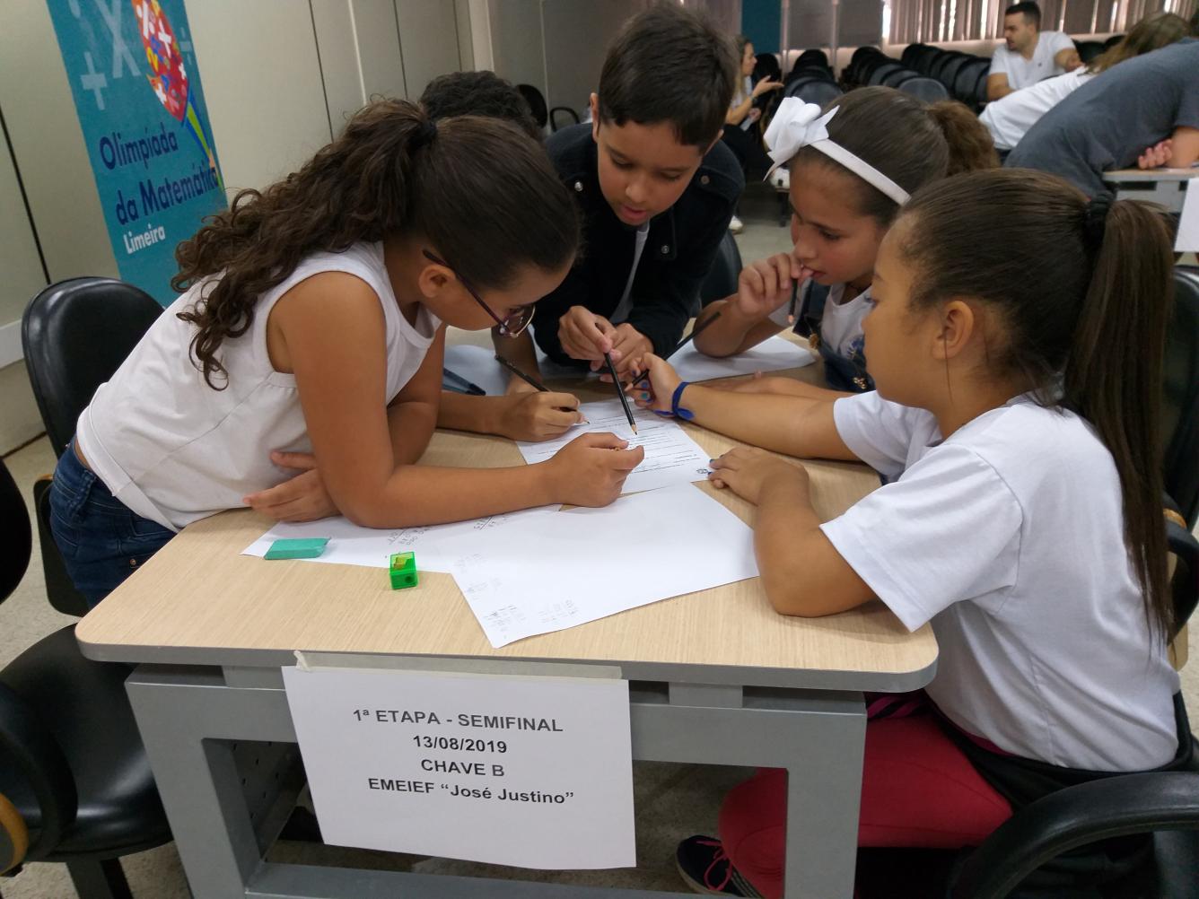 Olimpíada de Matemática em Limeira entra na etapa semifinal