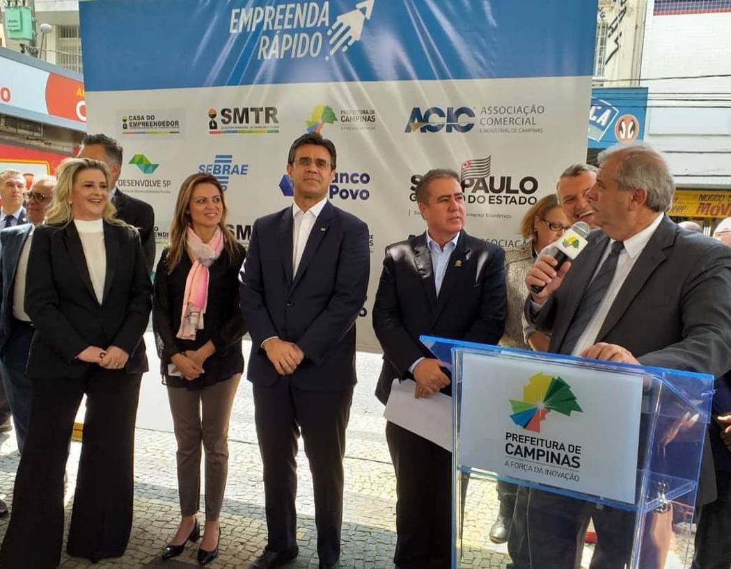 Mutirão do Empreenda Rápido atende mais de mil empreendedores no Largo do Rosário em Campinas