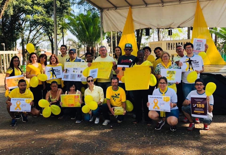 Cordeirópolis realiza caminhada em prol ao Dia Mundial de Prevenção ao Suicídio