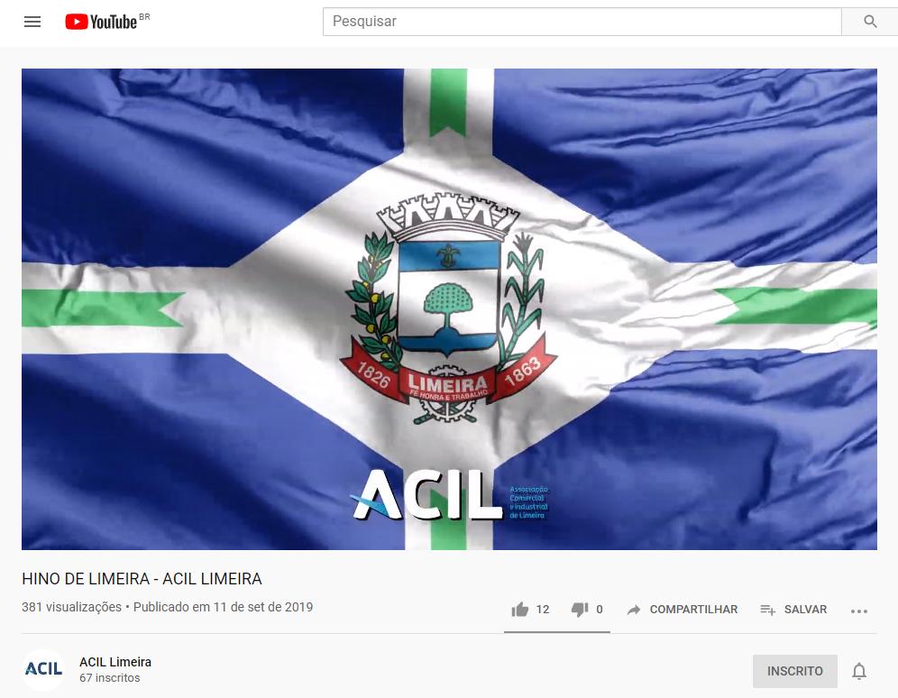 ACIL distribui versão de Hino Nacional e de Limeira gratuitamente
