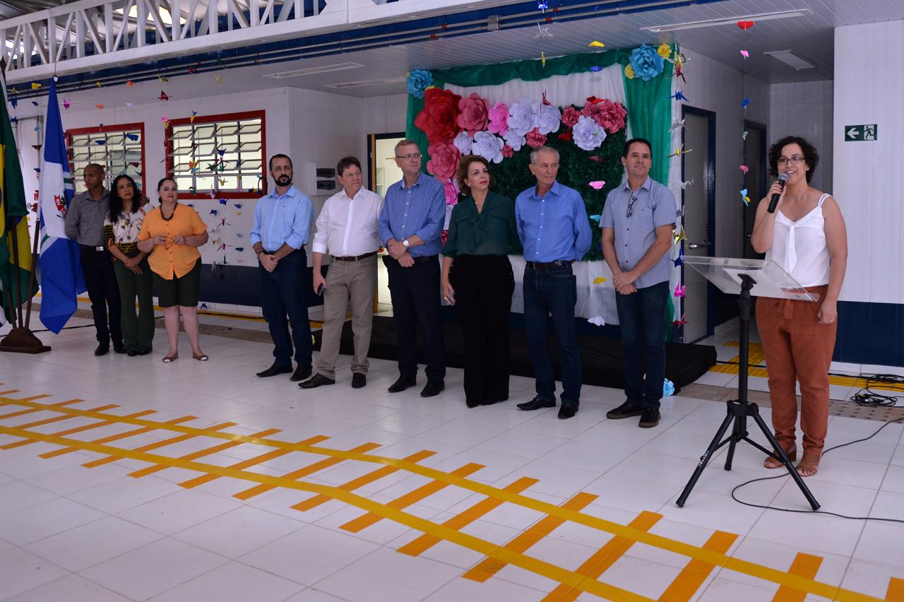 Inauguração do centro infantil 