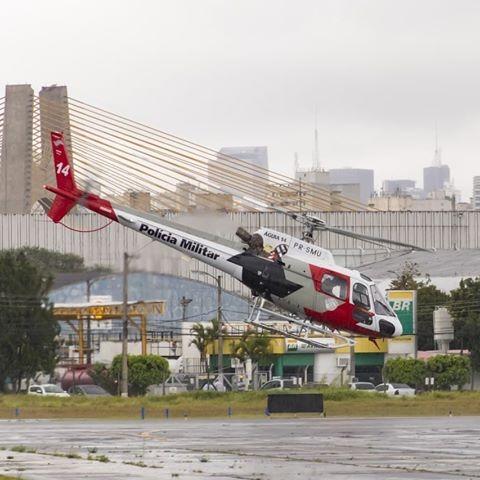 SP envia helicóptero para combater incêndio no MS