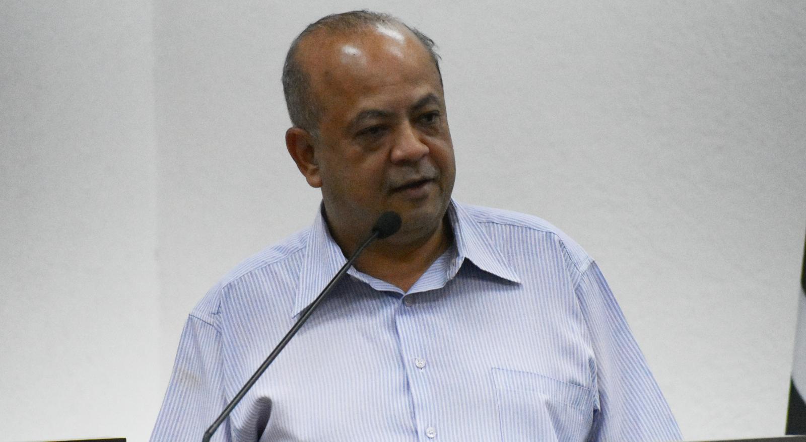 Presidente do SAAE usa Tribuna Livre para explanar sobre a água do município