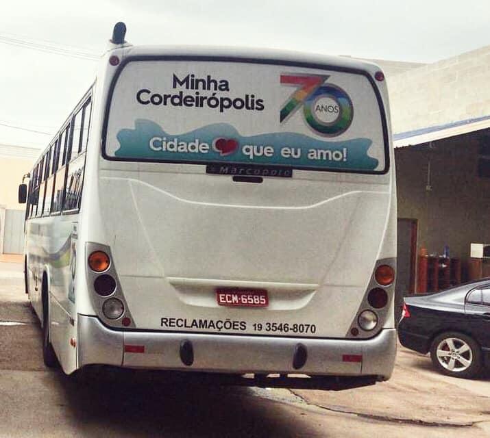 Cordeirópolis fecha o 3º trimestre com alto grau de satisfação em Transporte Público
