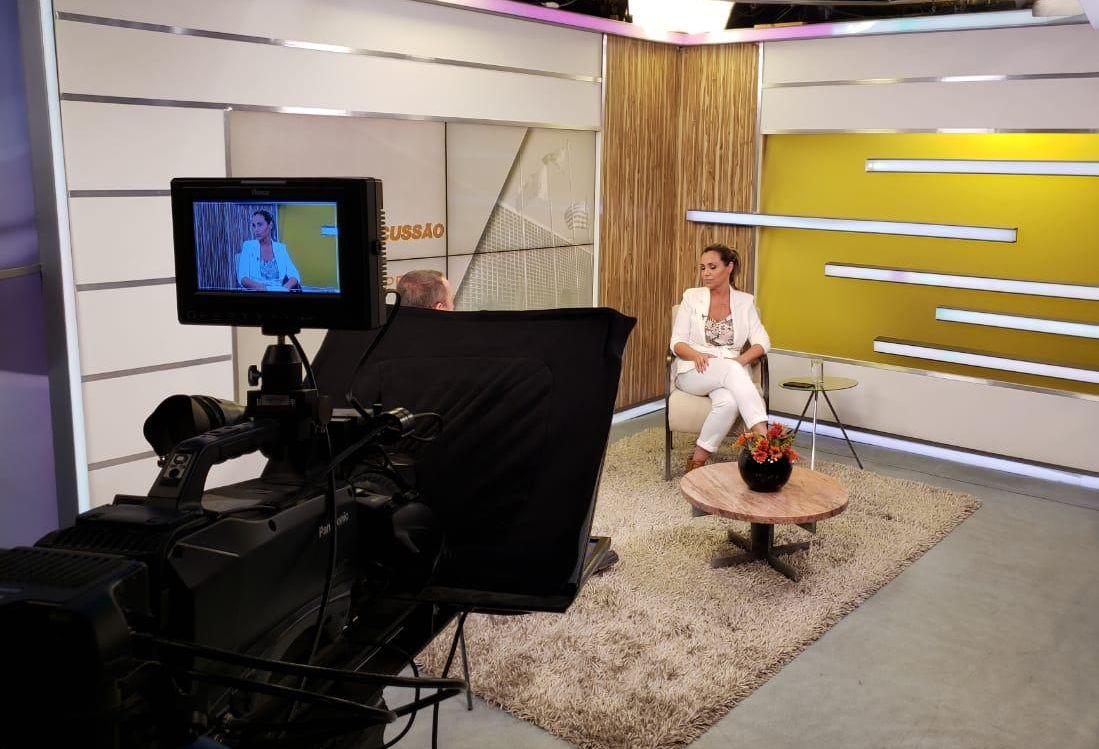 Renata Banhara participa de Programa na Tv Alesp e comenta sobre o Sentinela do bem