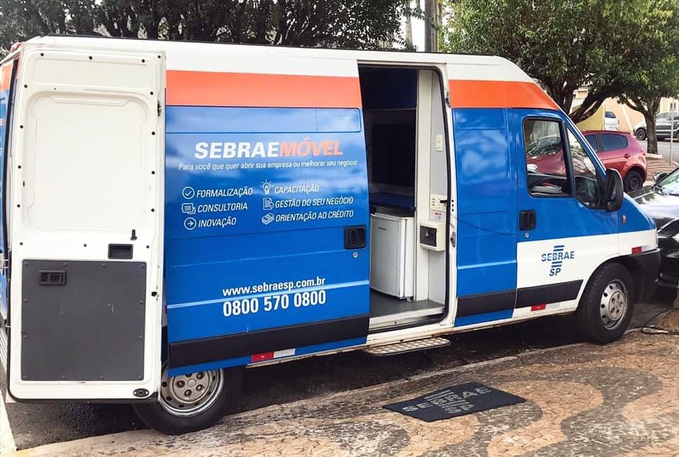 O Sebrae Móvel está na Câmara Municipal de Cordeirópolis