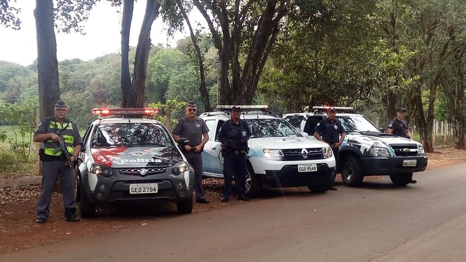 Profissionais da segurança pública realizam operação na zona rural de Cordeirópolis