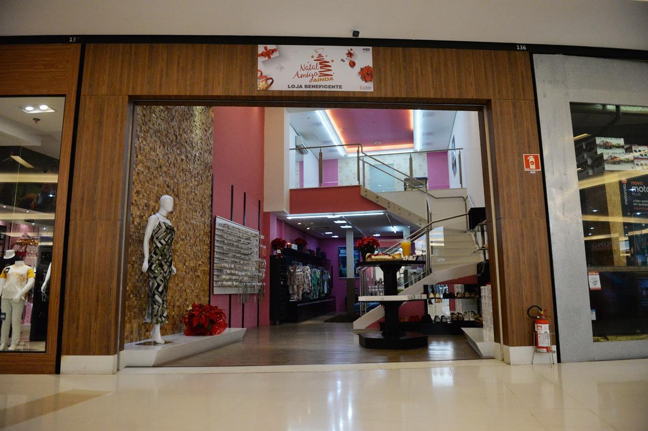 AINDA inaugura loja solidária no Limeira Shopping