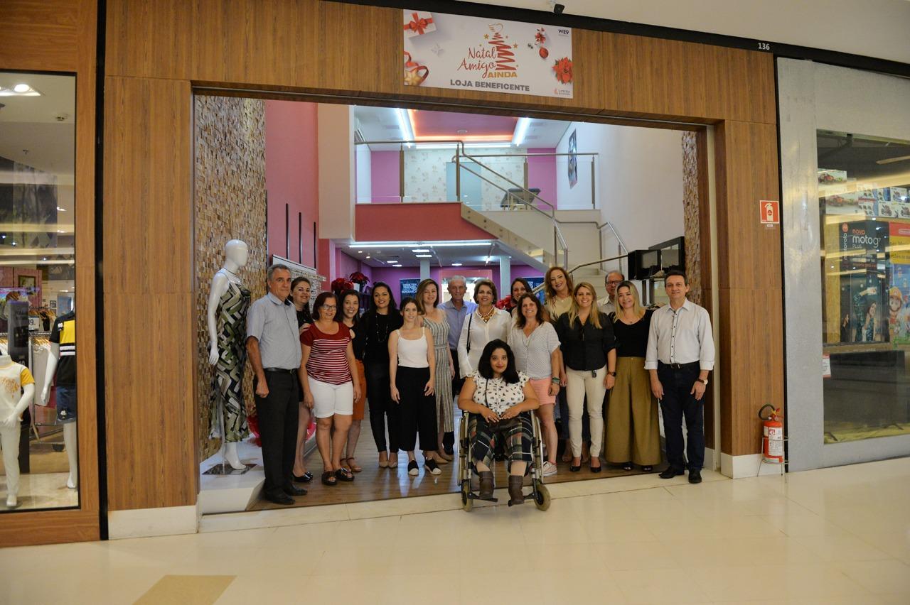 AINDA inaugura loja solidária no Limeira Shopping