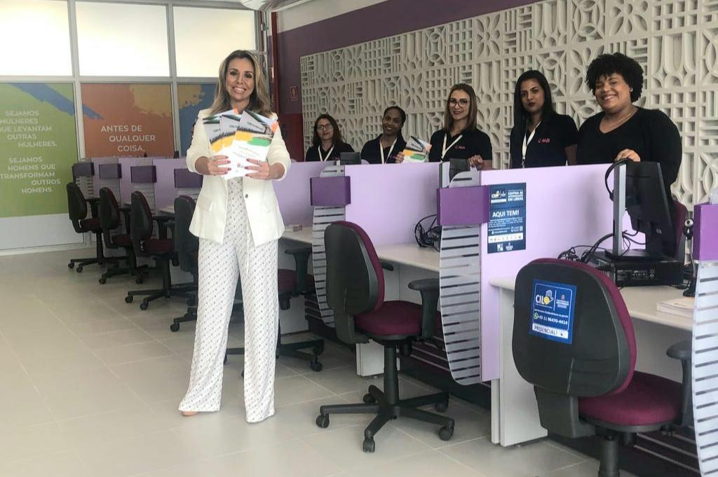 Renata Banhara prestigia inauguração da Casa da Mulher Brasileira em SP