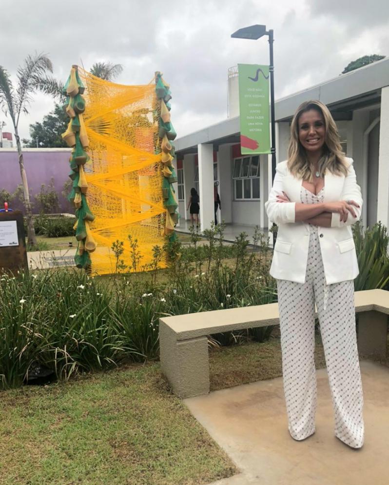 Renata Banhara prestigia inauguração da Casa da Mulher Brasileira em SP