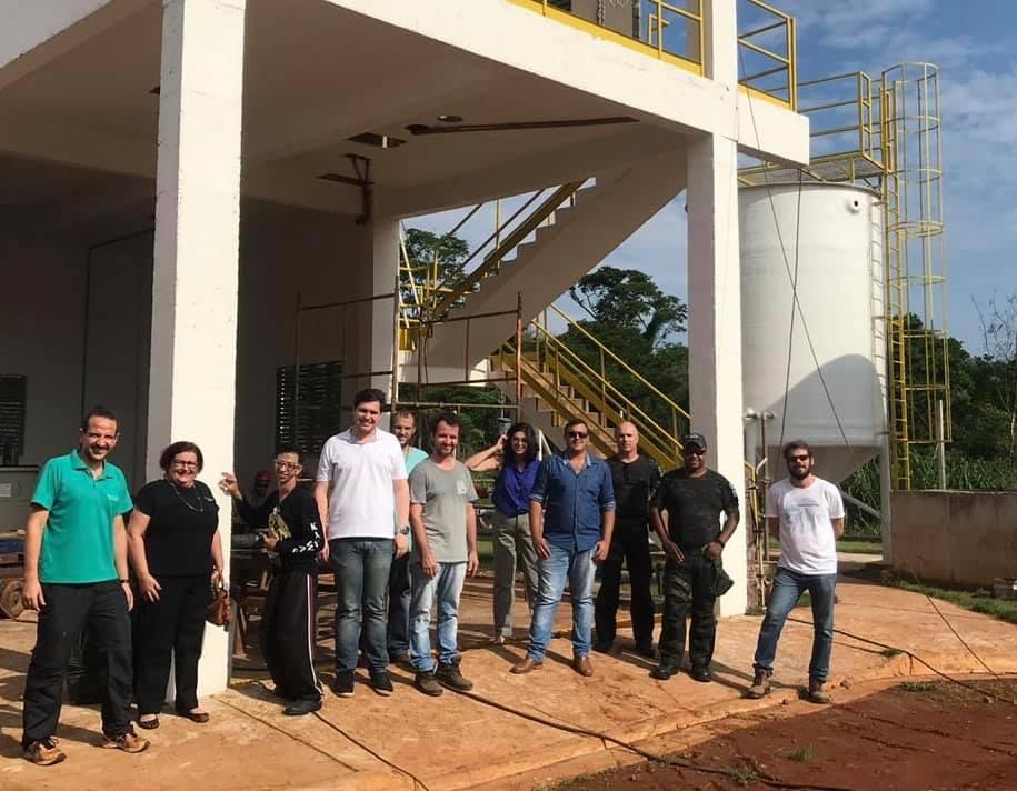 Conselho Municipal de Meio Ambiente visita obras de Cordeirópolis