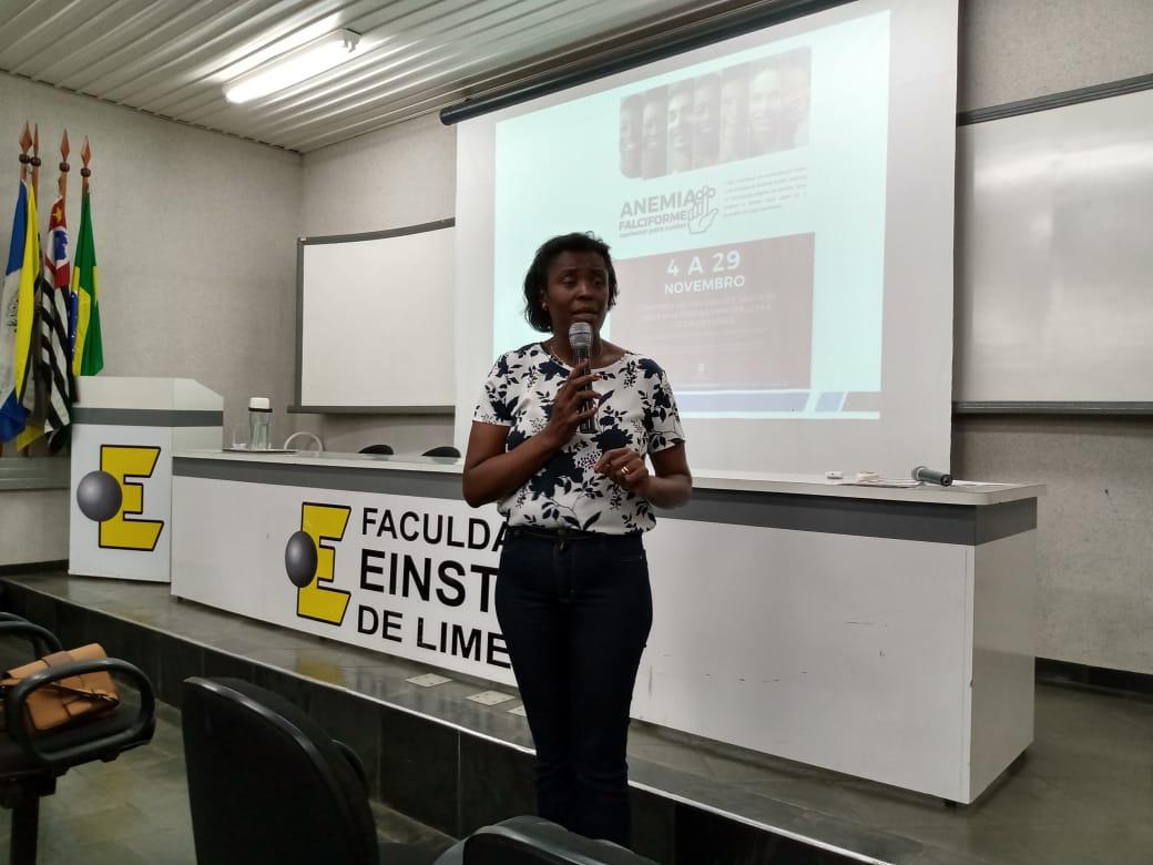 Palestra em Limeira conscientiza estudantes sobre anemia falciforme 