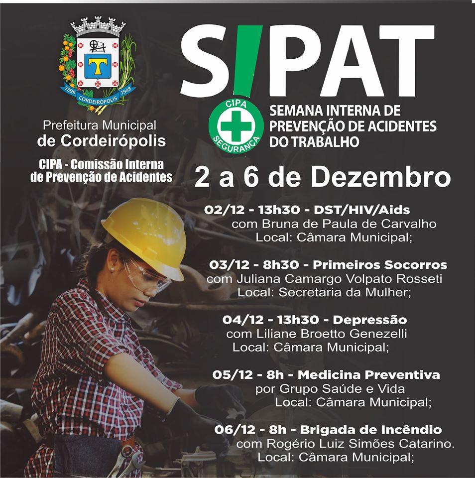 Semana Interna de Prevenção de Acidendes do Trabalho