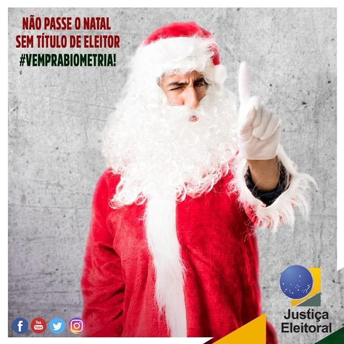 Não passe o Natal sem título de eleitor