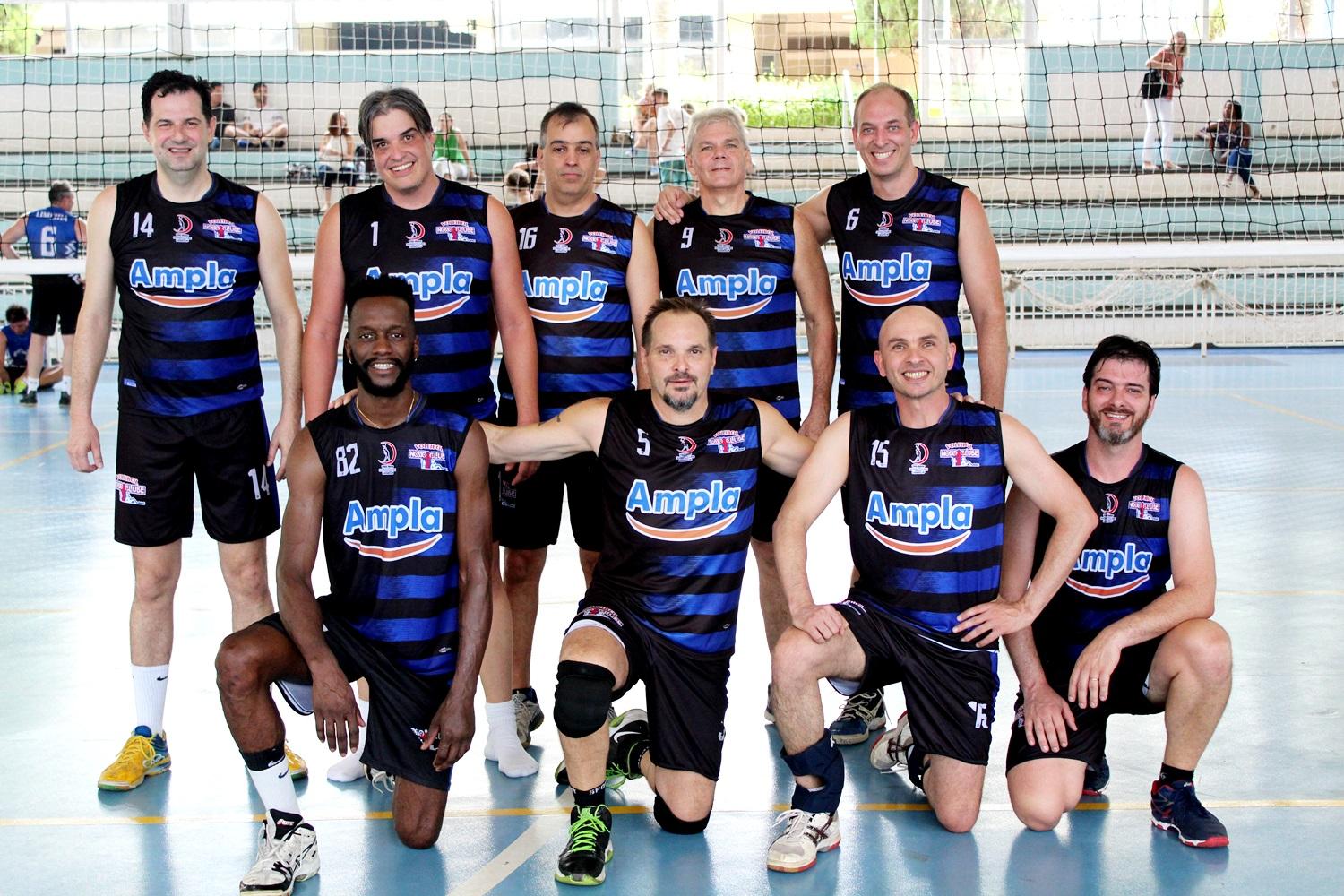 Nosso Clube Limeira é vice no 1º Campeonato Masculino de Vôlei Máster