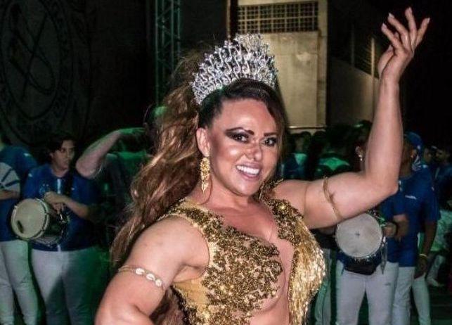 Andréa Capitulino Rainha de Bateria Bicampeã de SP prestigia lançamento do CD do Carnaval 2020