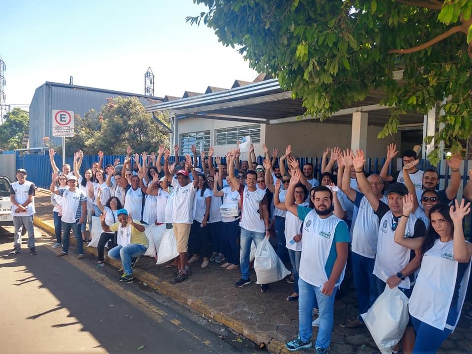 Prefeitura reúne moradores e voluntários em programa de coleta seletiva em cinco bairros