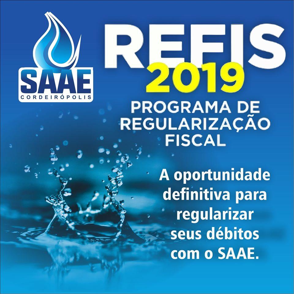 SAAE concede desconto em juros e multas através do programa REFIS