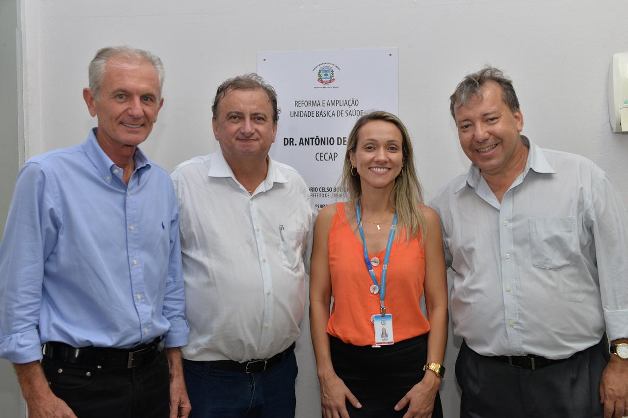 Prefeitura entrega reforma da UBS Cecap em Limeira
