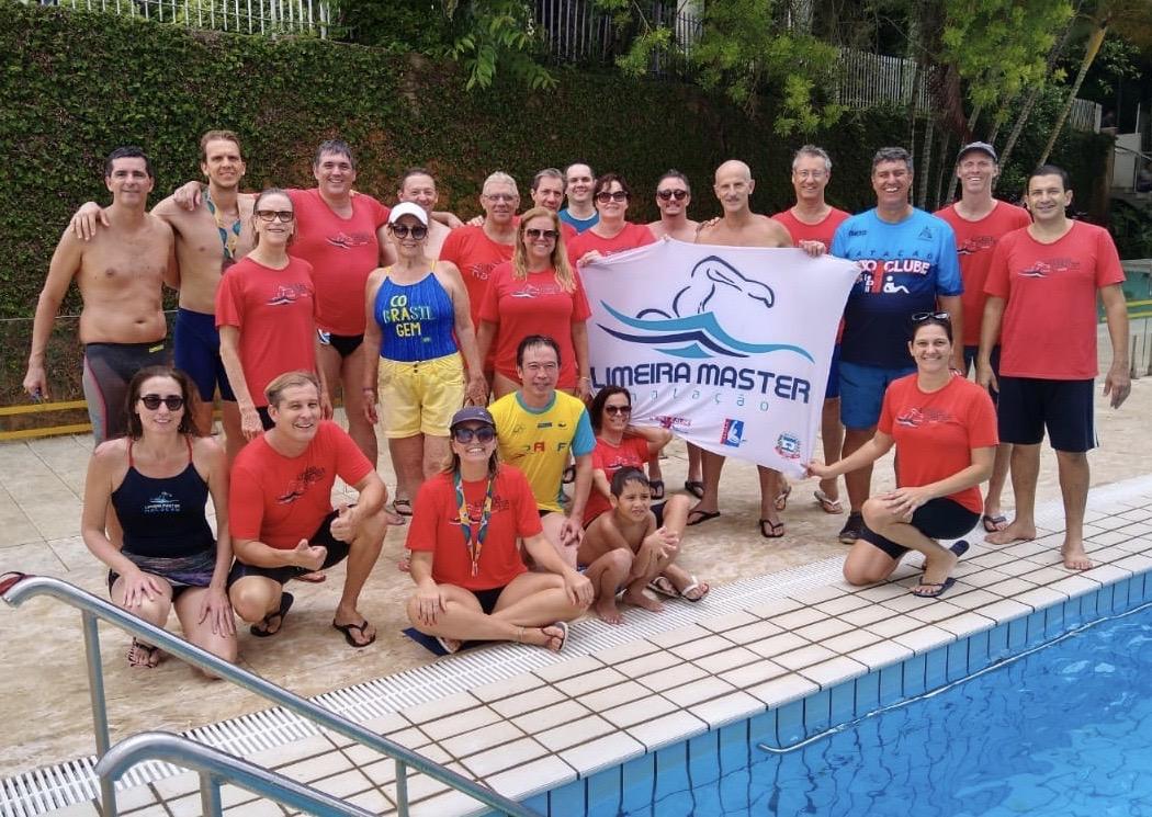 No Paulista de Verão, Limeira Máster conquista 5ª colocação geral com 57 medalhas