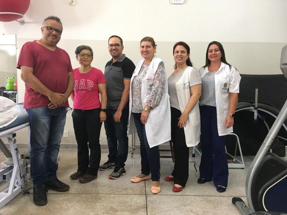 Centro de fisioterapia recebe pesquisadores da UNESP Rio Claro