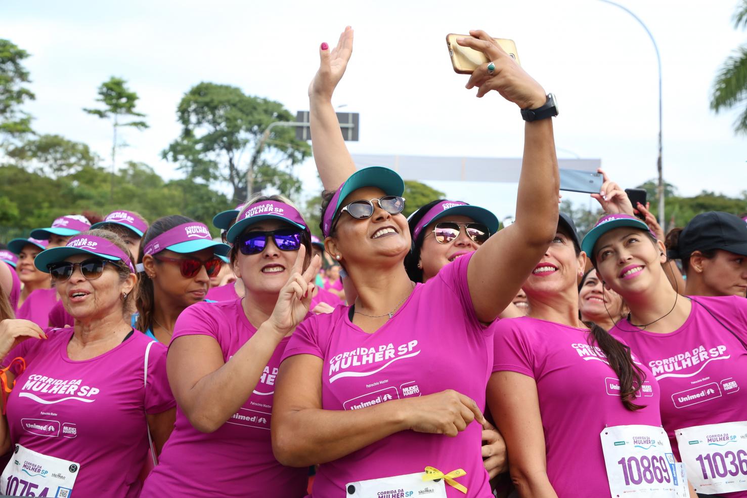 Governo de SP realiza a maior corrida feminina do Brasil em homenagem ao Dia Internacional da Mulher