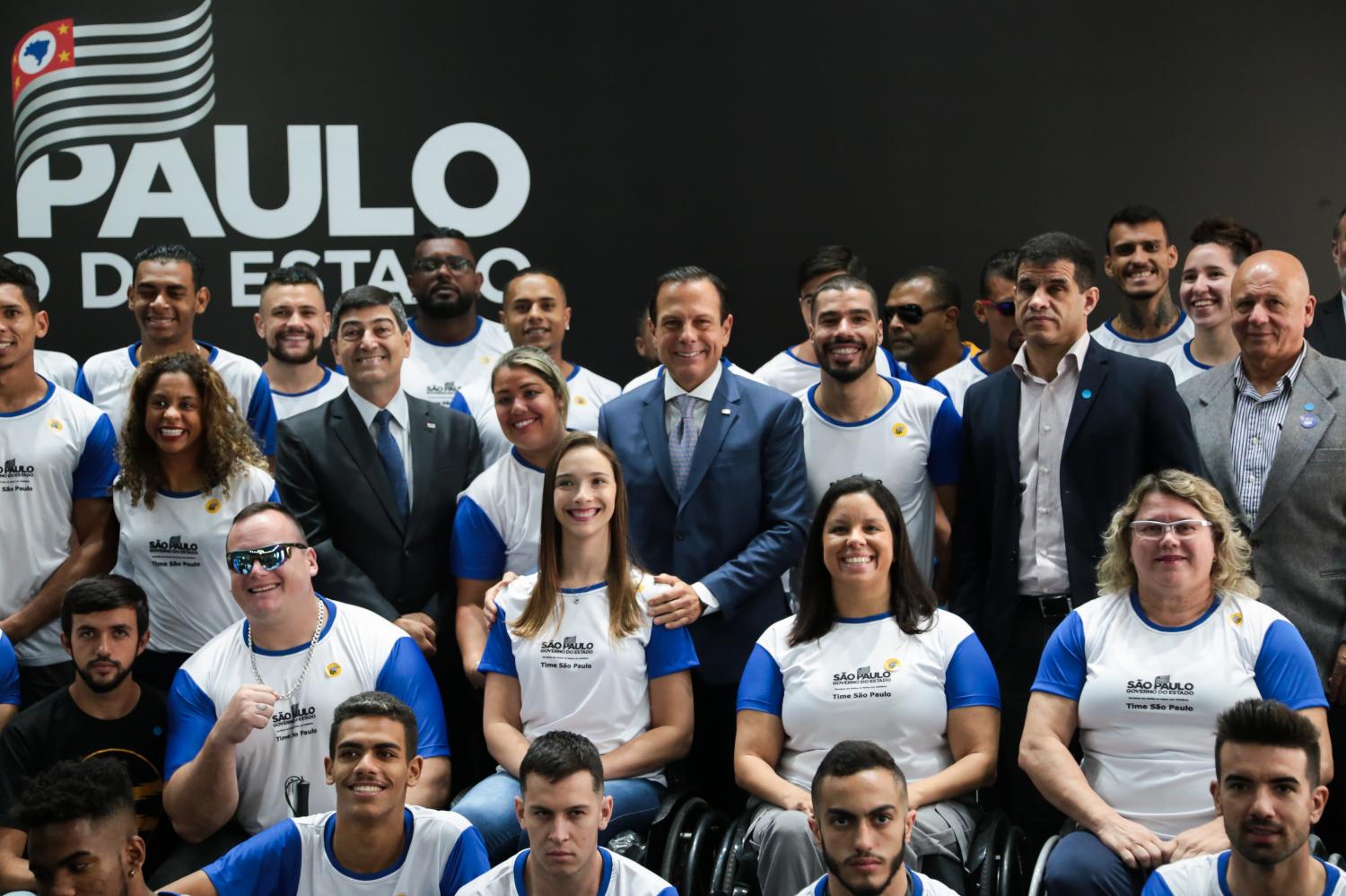 Doria apresenta atletas paralímpicos do Time São Paulo 2020