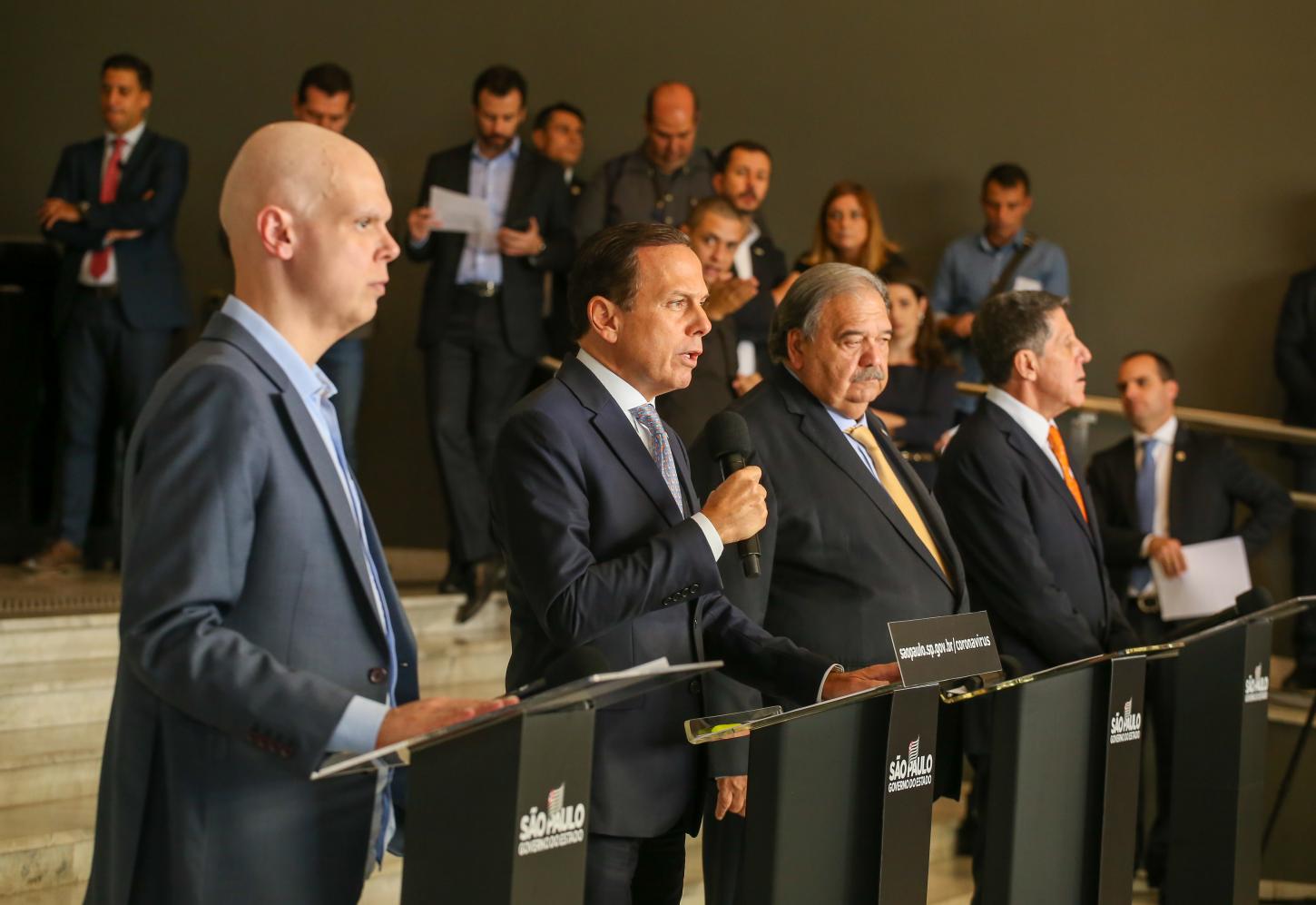 Doria anuncia estado de calamidade pública em SP